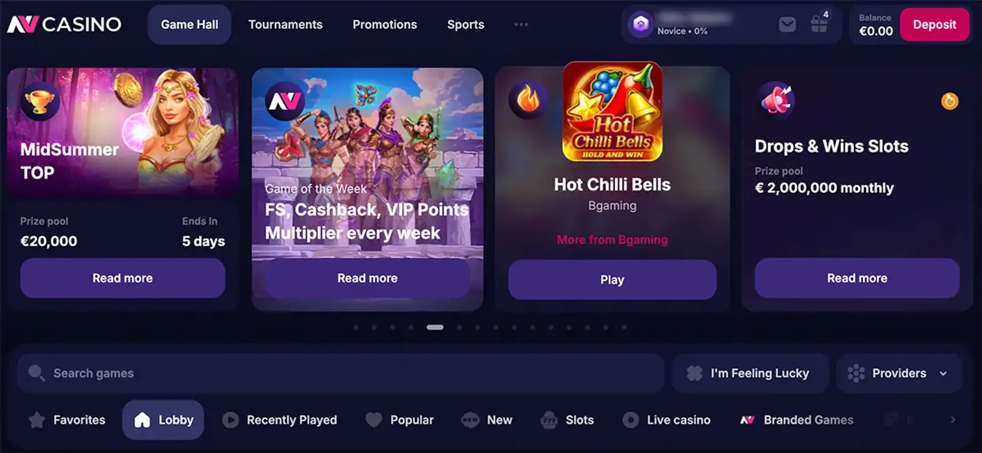 NV Casino live casino